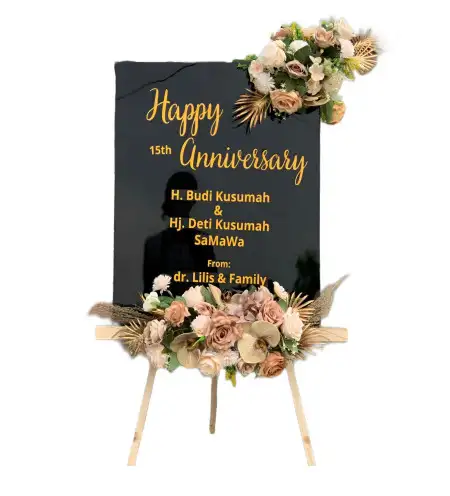 Papan Bunga Akrilik Kandawati